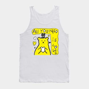 all you need is love Tank Top